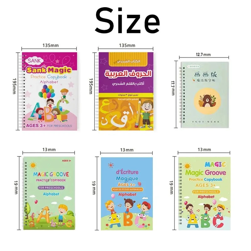 Magic Handwriting Practice Book