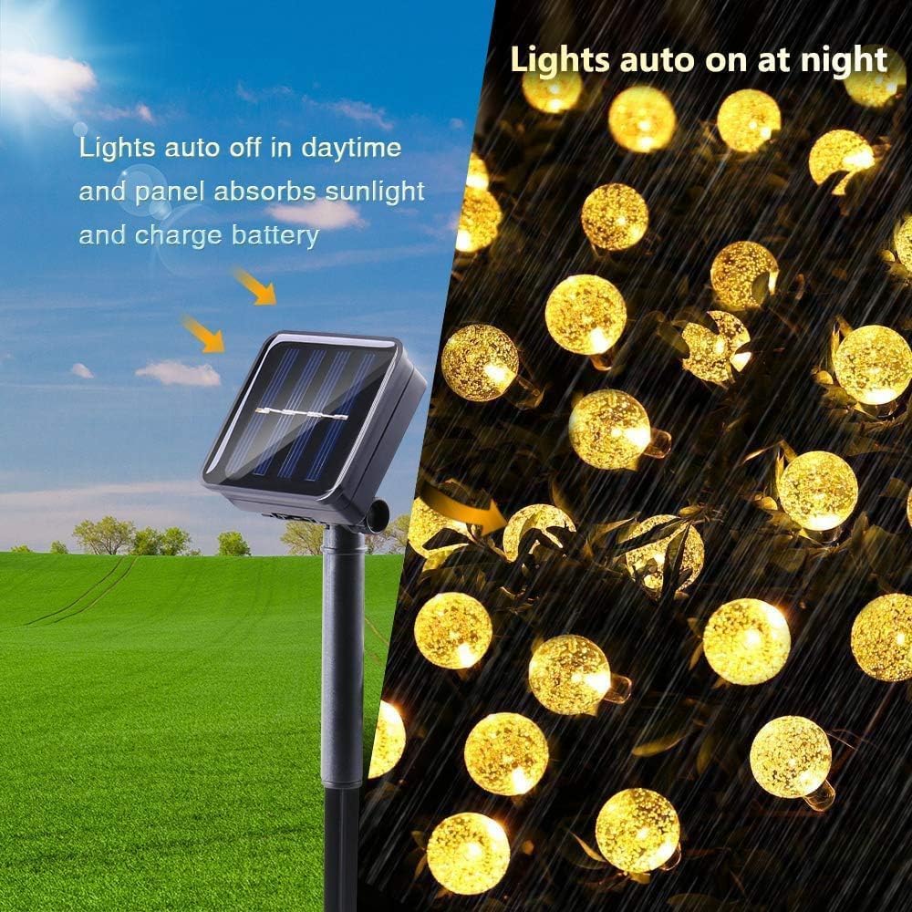 Bright Solar Globe Lights