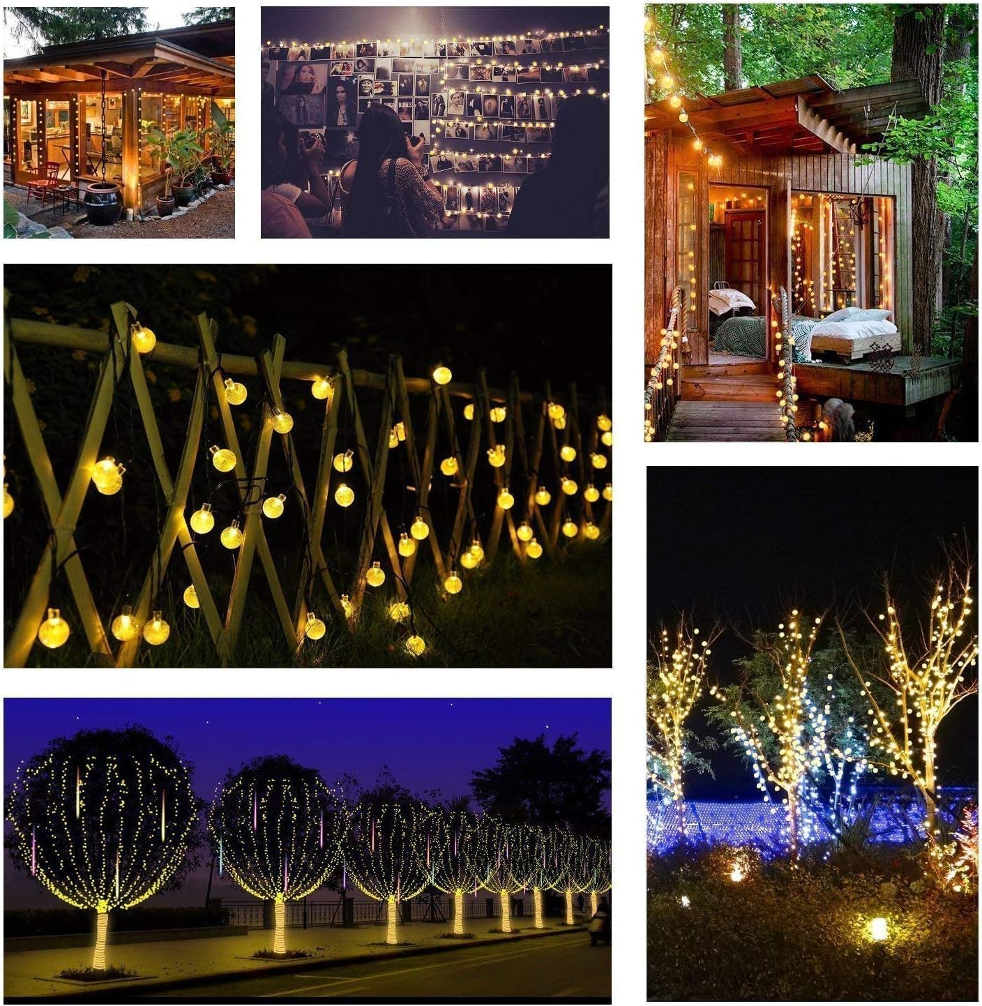 Bright Solar Globe Lights