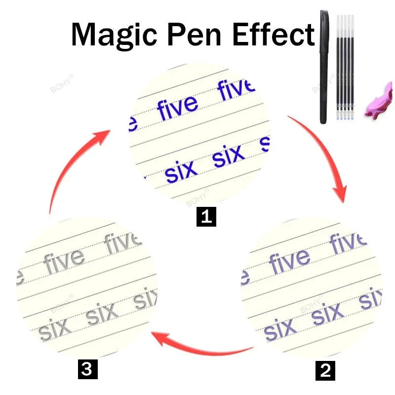 Magic Handwriting Practice Book