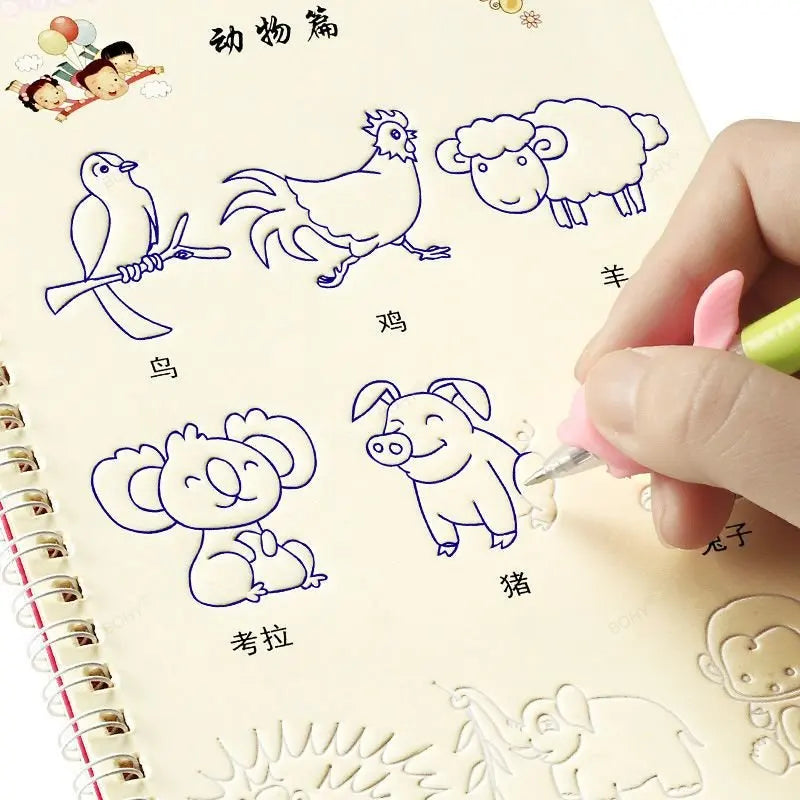 Magic Handwriting Practice Book