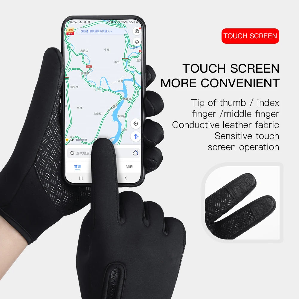 Thermal Touch Tone Riding Gloves