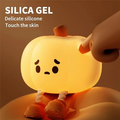 Pumpkin Glow Touch Lamp