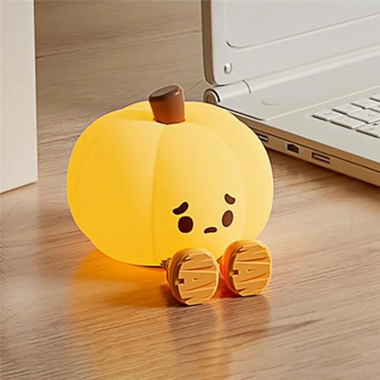 Pumpkin Glow Touch Lamp