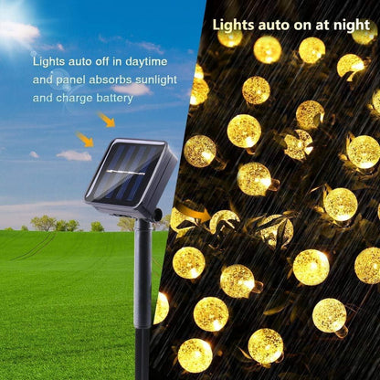 Bright Solar Globe Lights