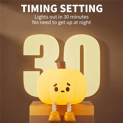 Pumpkin Glow Touch Lamp