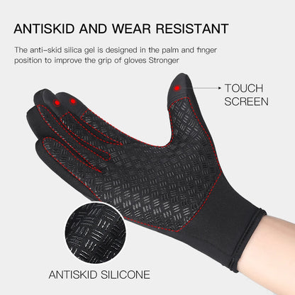Thermal Touch Tone Riding Gloves